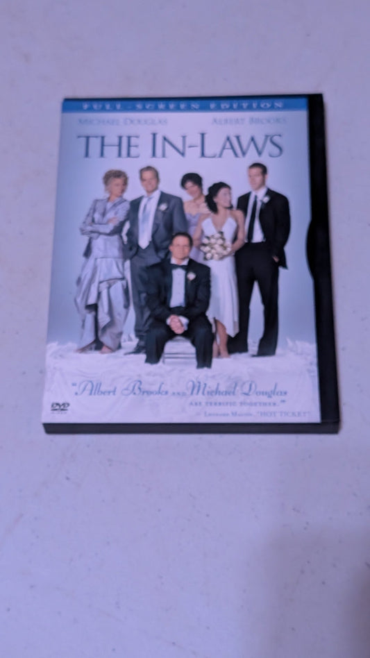THE IN-LAWS DVD ALBERT BROOKS, MICHAEL DOUGLAS, RYAN REYNOLDS