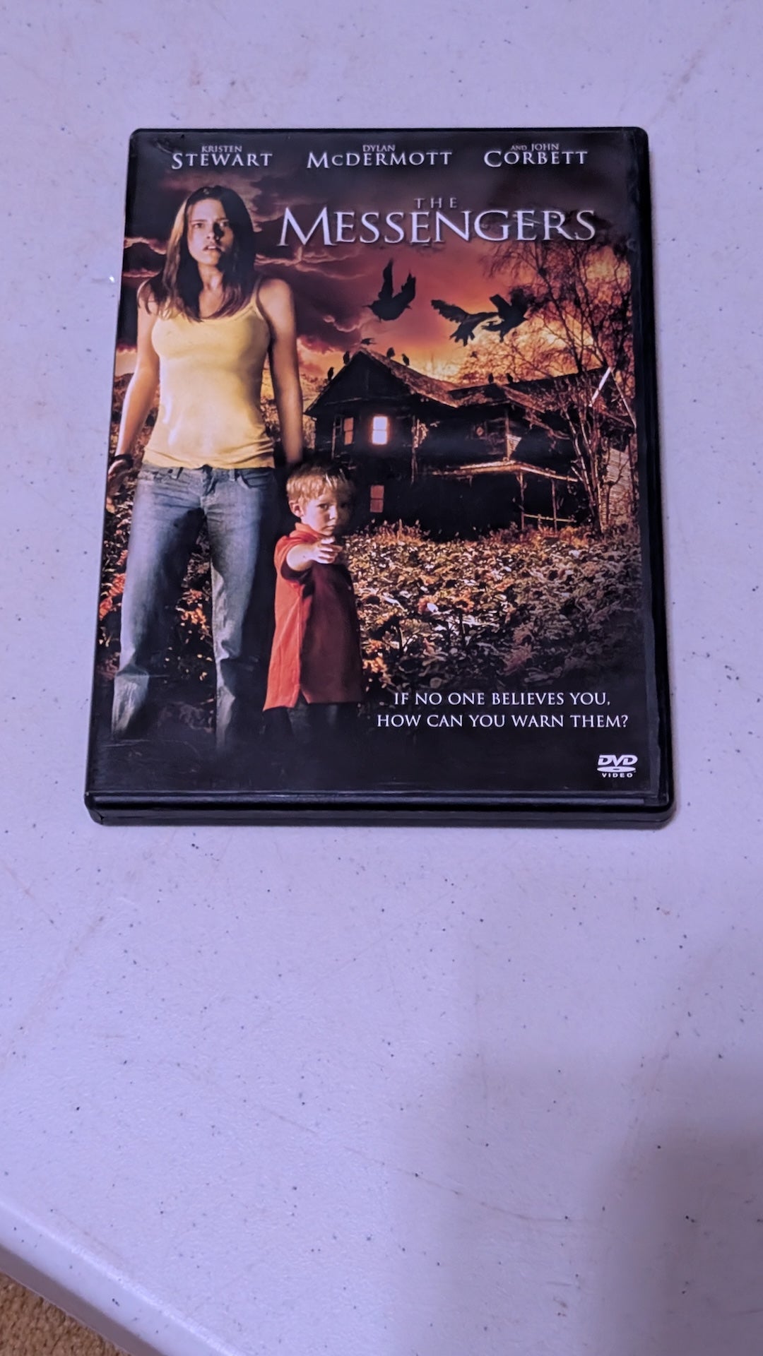 THE MESSENGERS (DVD 2007) KRISTEN STEWART, JOHN CORBETT, DYLAN MCDERMOTT