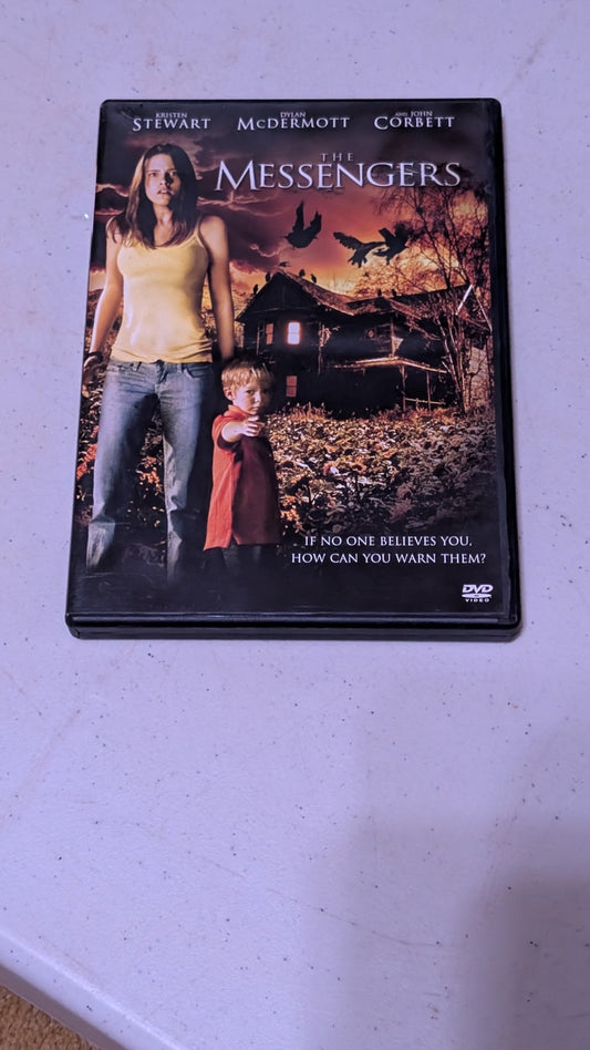 THE MESSENGERS (DVD 2007) KRISTEN STEWART, JOHN CORBETT, DYLAN MCDERMOTT