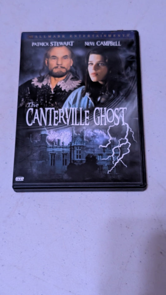 THE CANTERVILLE GHOST DVD PATRICK STEWART NEVE CAMPBELL