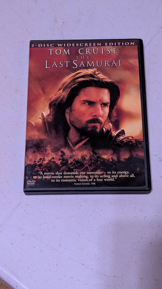 THE LAST SAMURAI (DVD, 2004, 2-DISC SET, WIDESCREEN EDITION) TOM CRUISE