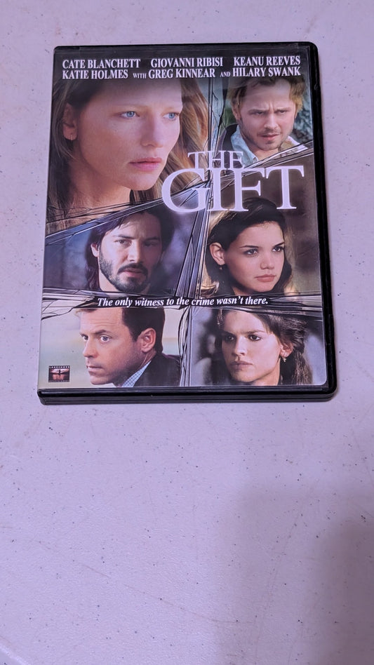 THE GIFT ~ DVD 2000 ~ HILARY SWANK, KATIE HOLMES, CATE BLANCHETT, KEANU REEVES