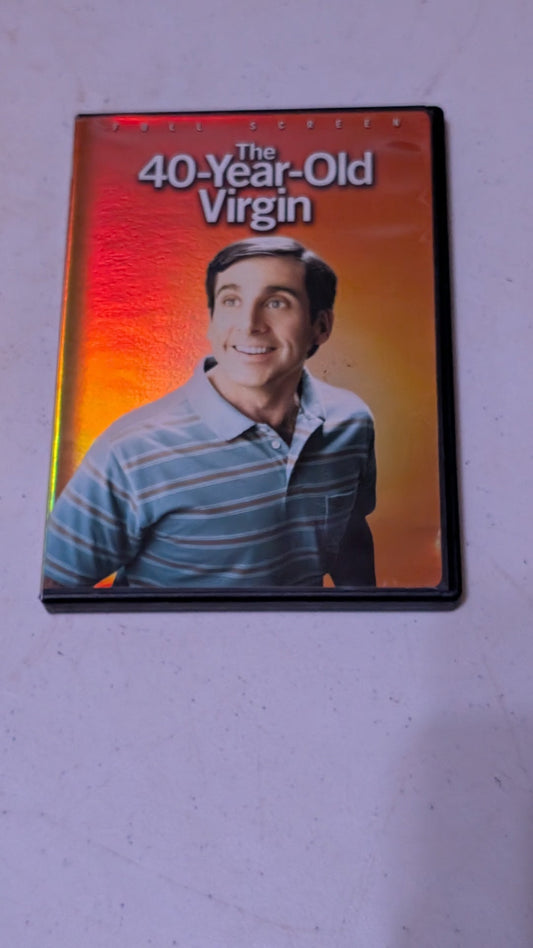 THE 40-YEAR-OLD VIRGIN - DVD - 2005 - STEVE CARELL