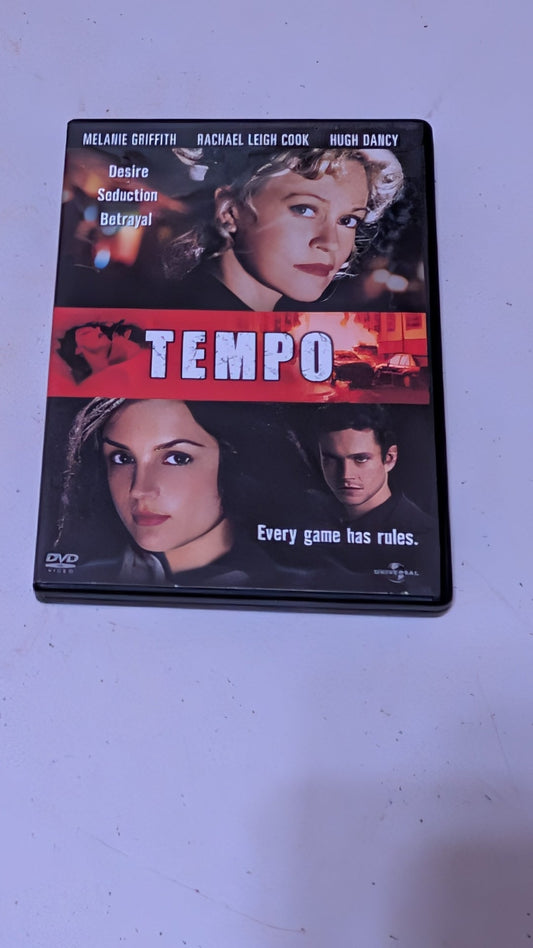 TEMPO (DVD, 2003) SEXY CRIME THRILLER STYLES MELANIE GRIFFITH RACHAEL LEIGH COOK