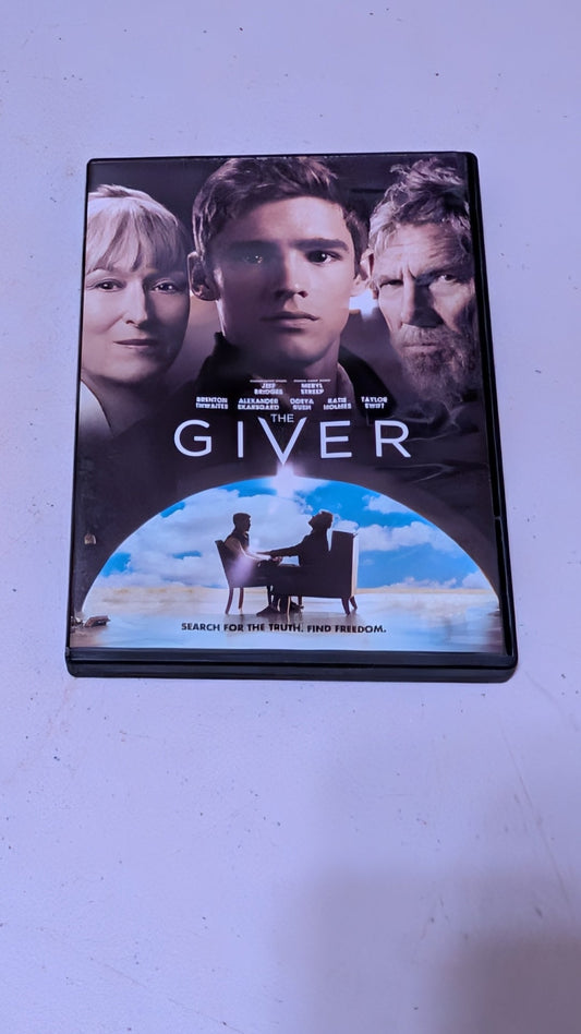 THE GIVER DVD 2014 MERYL STREEP JEFF BRIDGES KATIE HOLMES