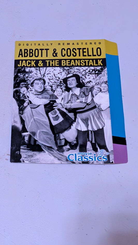 Abbot and Costello Jack and the Beanstalk DVD