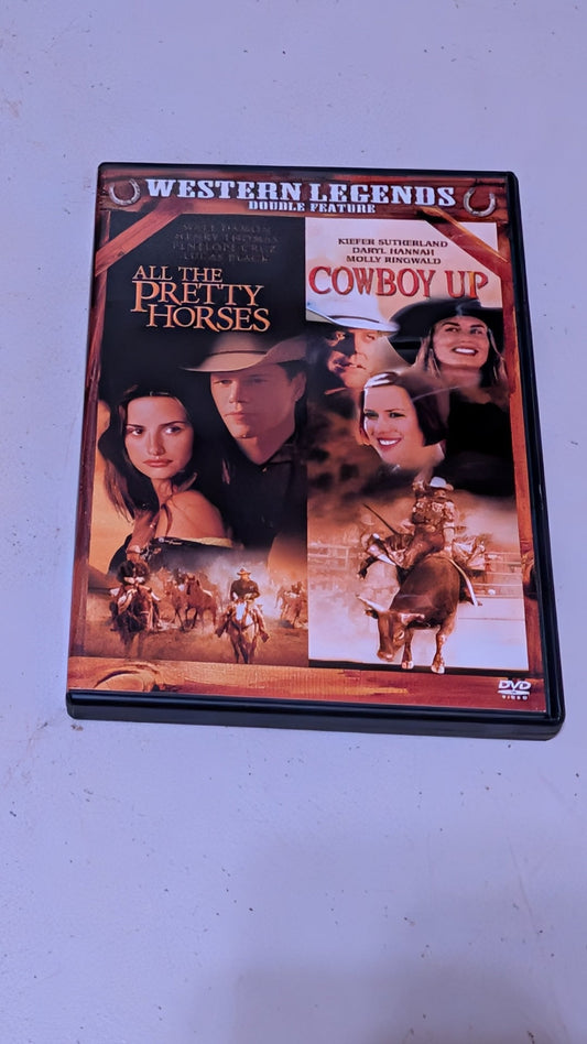ALL THE PRETTY HORSES/COWBOY UP (DVD, 2010, 2-DISC SET)