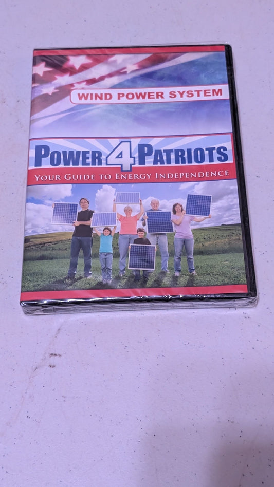 POWER 4 PATRIOTS DVD VIDEO WIND POWER SYSTEMS