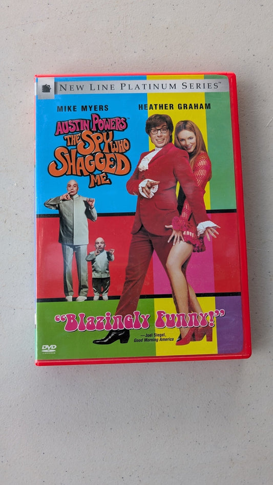 Austin Powers: The Spy Who Shagged Me ( DVD 1999 ) Mike Myers Heather Graham