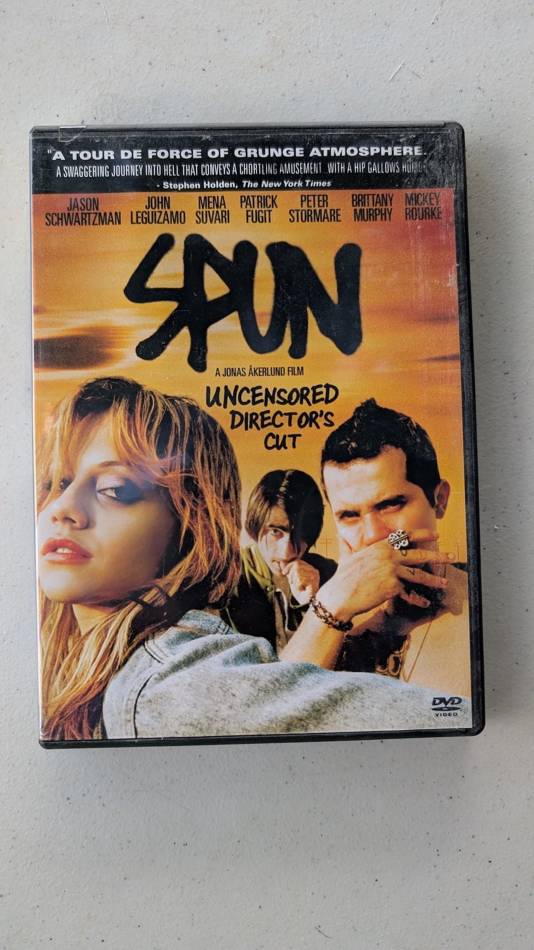 SPUN (DVD, 2003, UNRATED VERSION)
