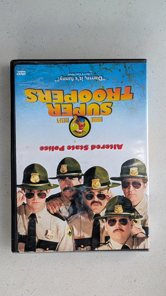 SUPER TROOPERS (DVD, 2002) POLICE COMEDY MOVIE