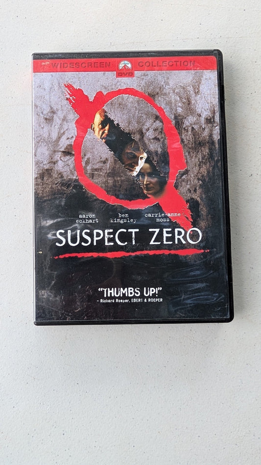 SUSPECT ZERO - AARON ECKHART, BEN KINGSLEY, CARRIE-ANNE MOSS (DVD)