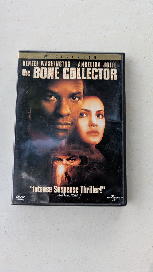 The Bone Collector w/ Denzel Washington & Angelina Jolie (Widescreen, DVD, 2000)