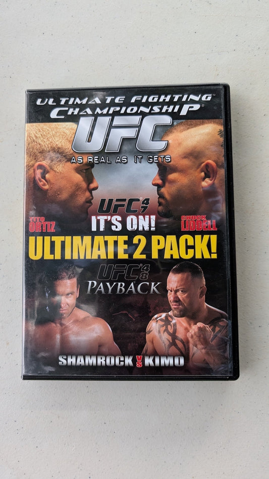 UFC Ultimate 2 Pack-UFC 47 Ortiz vs. Liddell UFC 48 Shamrock Vs. Kimo (2005-DVD)