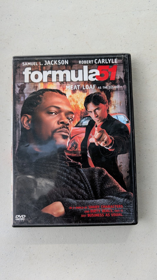 FORMULA 51 (DVD, 2003), SAMUEL JACKSON, ROBERT CARLYLE, MEATLOAF