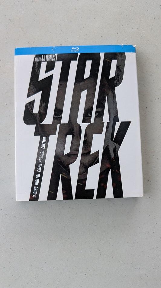 STAR TREK BLU-RAY, 2009, 3-DISC SET, SPECIAL EDITION BLU-RAY