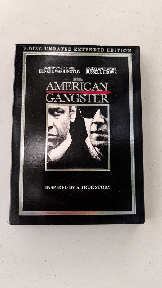 American Gangster DVD Denzel Washington Russell Crowe