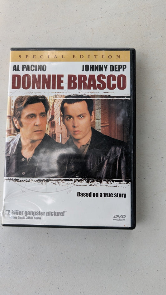 Donnie Brasco  DVD Al Pacino, Johnny Depp, Michael Madsen, Bruno Kirby