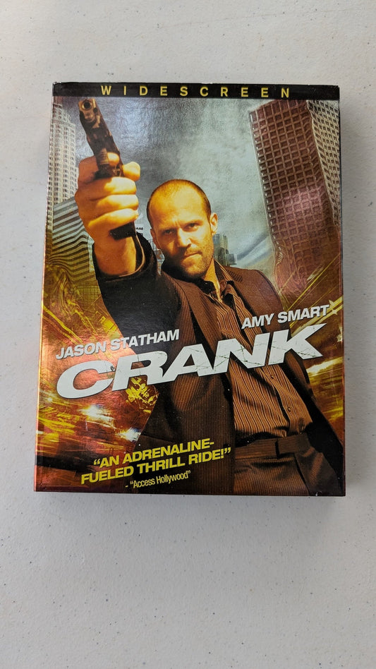 Crank (DVD, Widescreen, 2006) Jason Stratham, Amy Smart