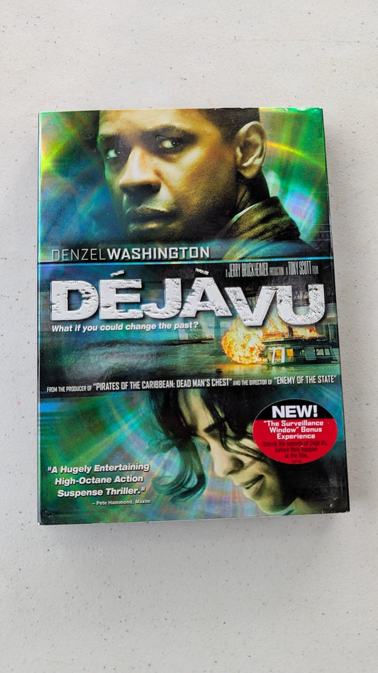 DEJA VU (DVD) MOVIE DENZEL WASHINGTON VAL KILMER