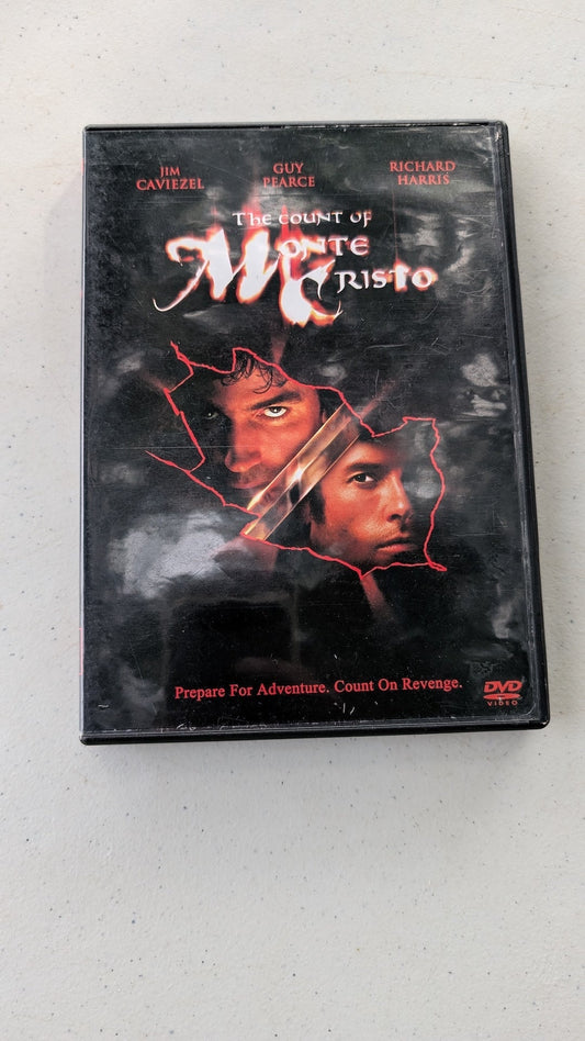 THE COUNT OF MONTE CRISTO [DVD] GUY PEARCE, JIM CAVIEZEL, RICHARD HARRIS