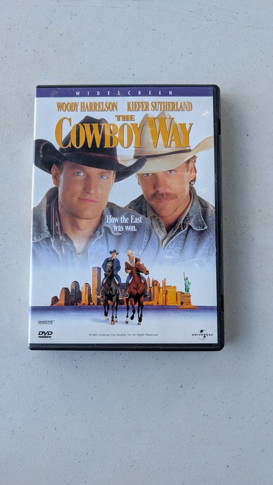 THE COWBOY WAY - DVD - DYLAN MCDERMOTT,KIEFER SUTHERLAND,WOODY HARRELSON