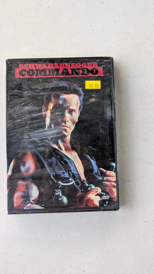 Commando Arnold Schwarzenegger Alyssa Milano Rae Don Chong 1999 DVD