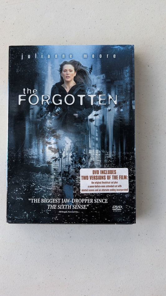 THE FORGOTTEN DVD JULIANNE MOORE, DOMINIC WEST, GARY SINISE, ALFRE WOODARD