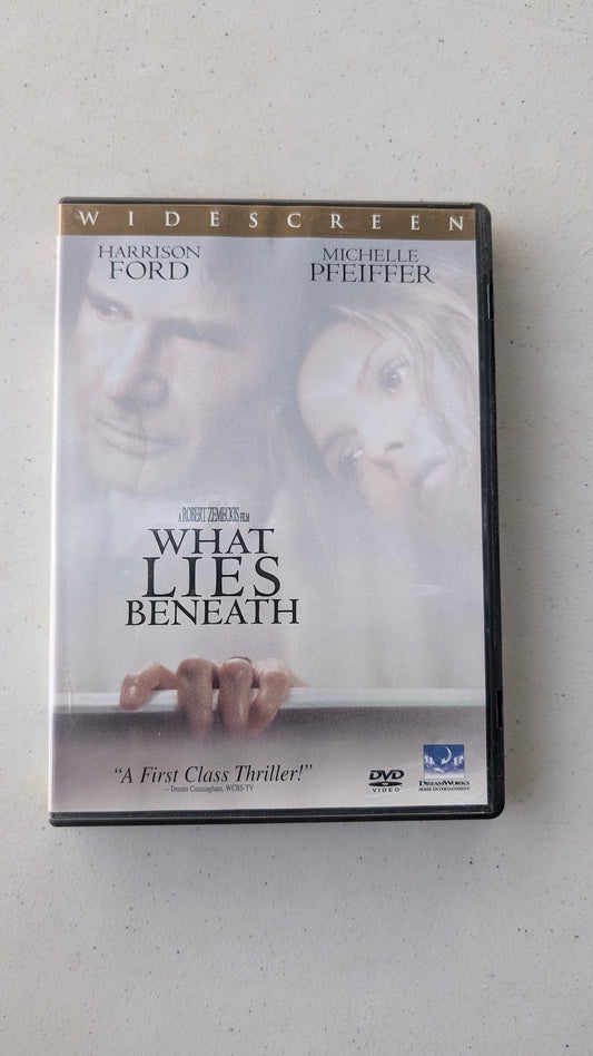 WHAT LIES BENEATH DVD / HARRISON FORD / MICHELLE PFEIFFER / 2002