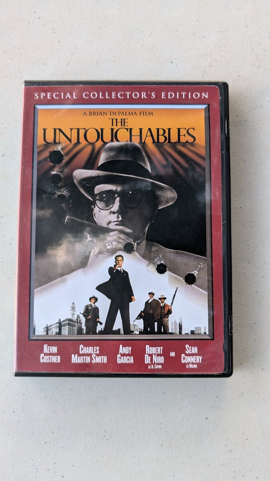 The Untouchables DVD Kevin Costner Sean Connery Robert De Niro~Al Capone