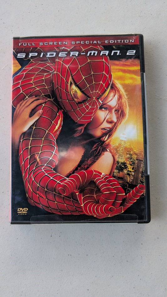 SPIDER-MAN 2 (DVD, 2004, 2-DISC SET, SPECIAL EDITION FULLSCREEN)