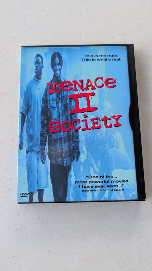Menace II Society DVD  1993 Movie Tyrin Turner Larenze Tate Samuel L. Jackson