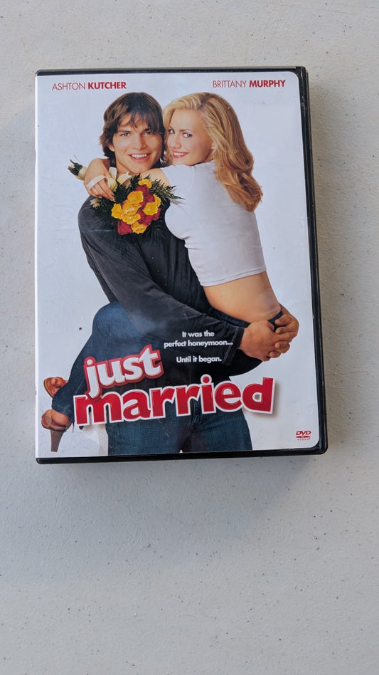 JUST MARRIED - DVD  ASHTON KUTCHER & BRITANY MURPHY (2003)