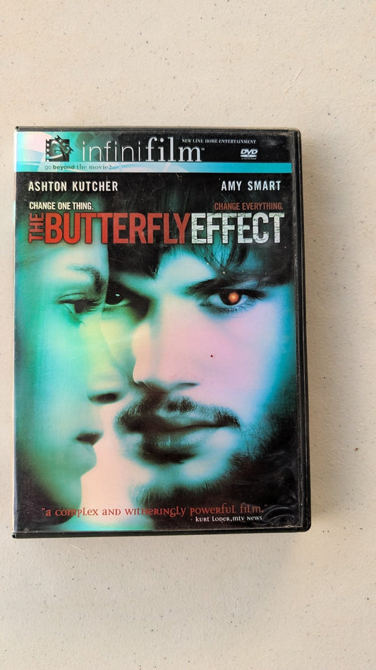 THE BUTTERFLY EFFECT (DVD, 2004, INFINIFILM) ASHTON KUTCHER