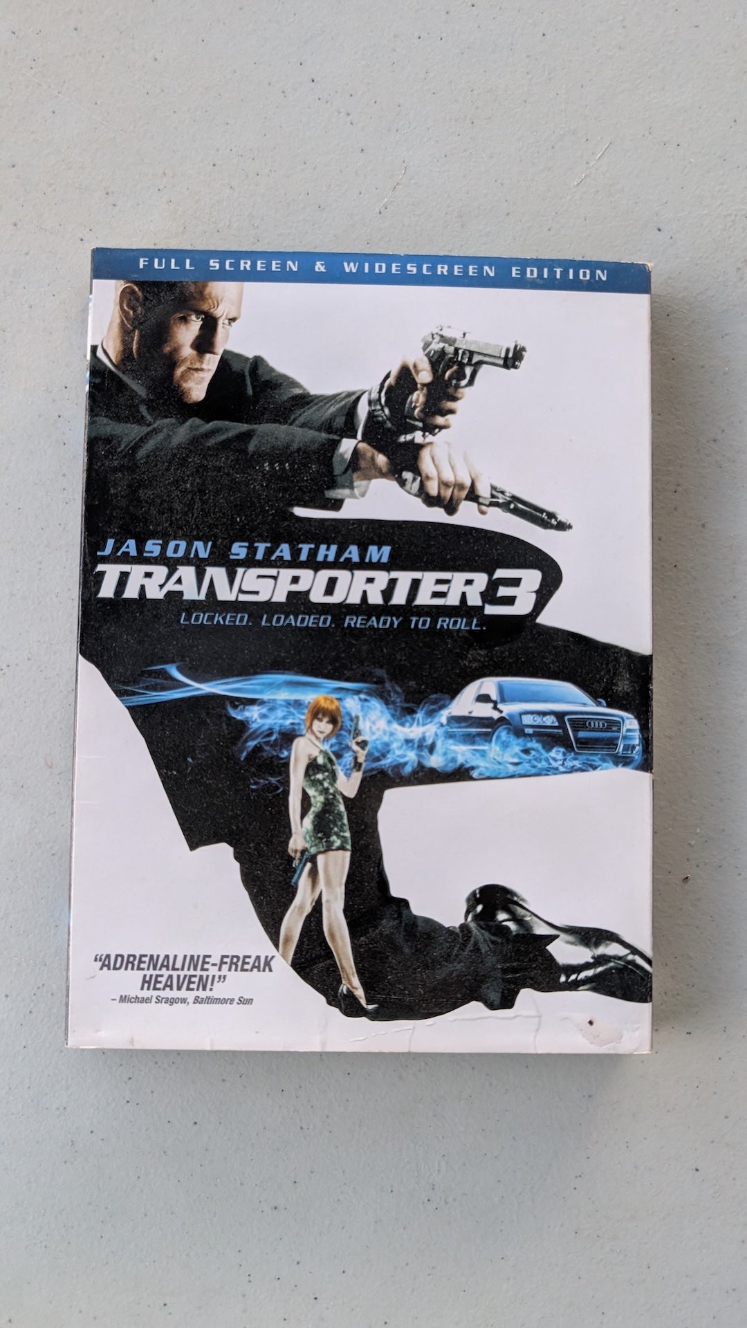TRANSPORTER 3 DVD 2008 MOVIE JASON STATHAM NATALYA RUDAKOVA FRANÃ§OIS BERLÃ©AND
