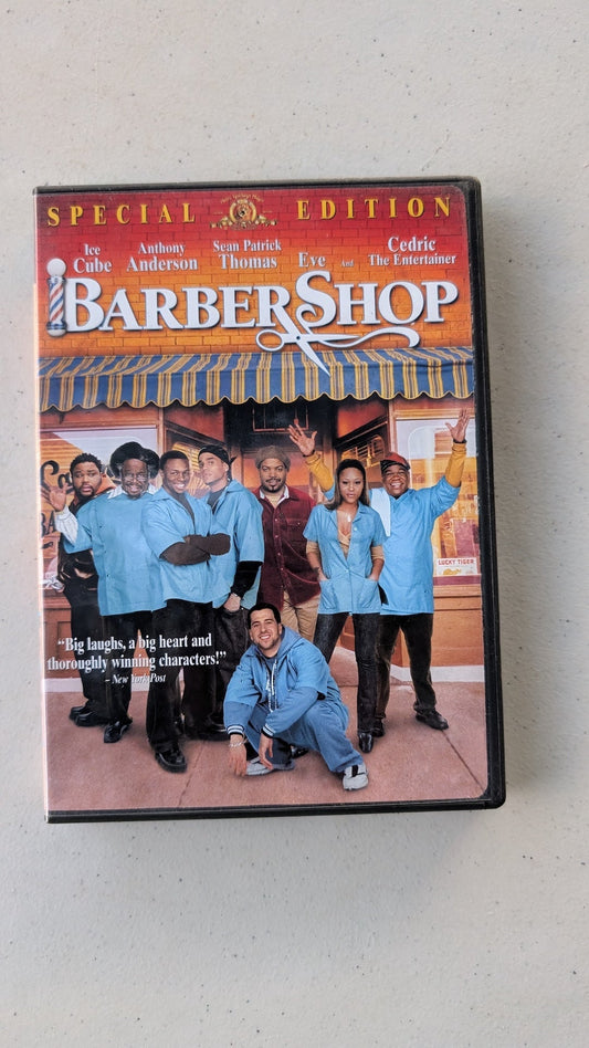 Barber Shop - Ice Cube, Anthony Anderson, Sean Patrick Thomas (2003 DVD)