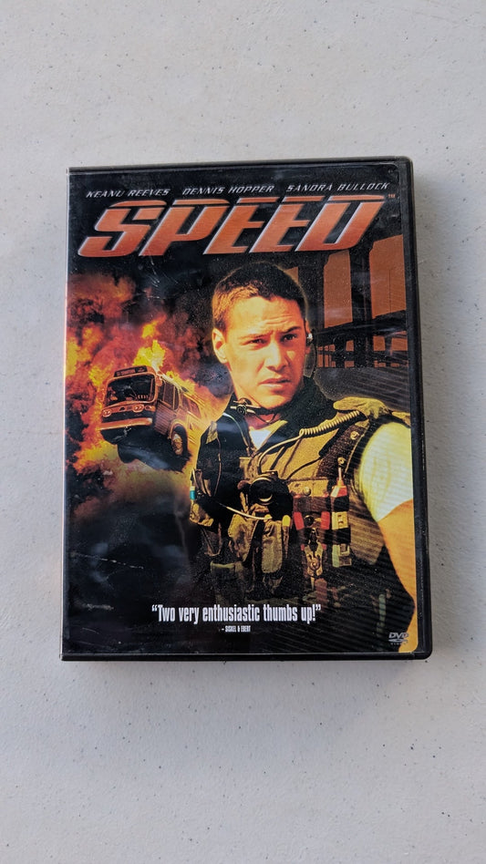 SPEED (KEANU REEVES, DENNIS HOPPER, SANDRA BULLOCK)-DVD