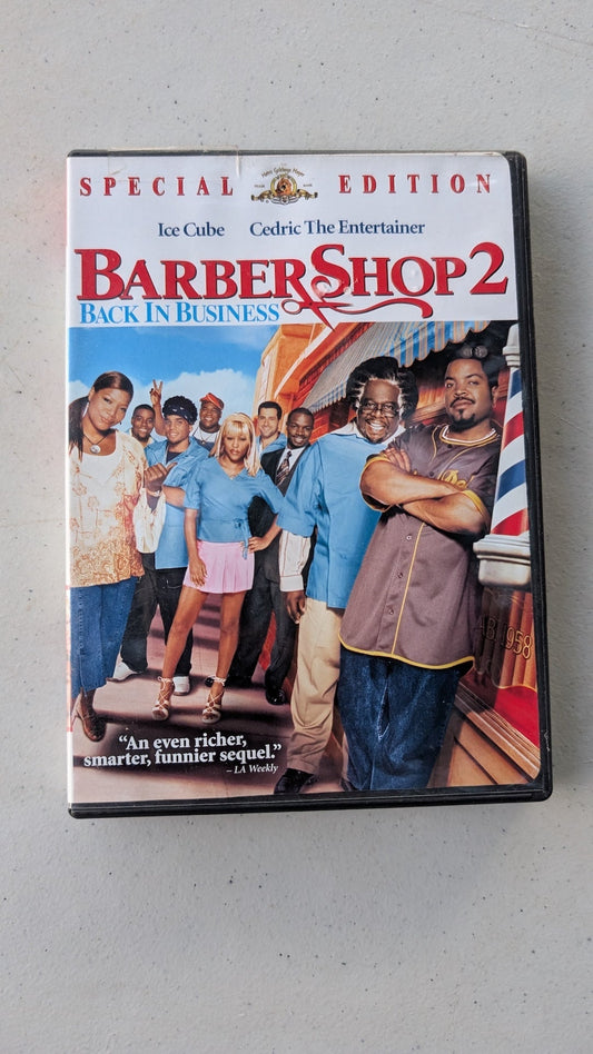 BARBERSHOP 2: BACK IN BUSINESS (DVD, 2004, SPECIAL EDITION)