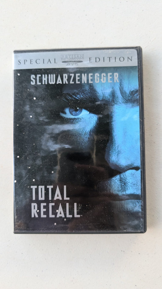 TOTAL RECALL (DVD, 1990) ARNOLD SCHWARZENEGGER. SCIFI. ACTION. ADVENTURE