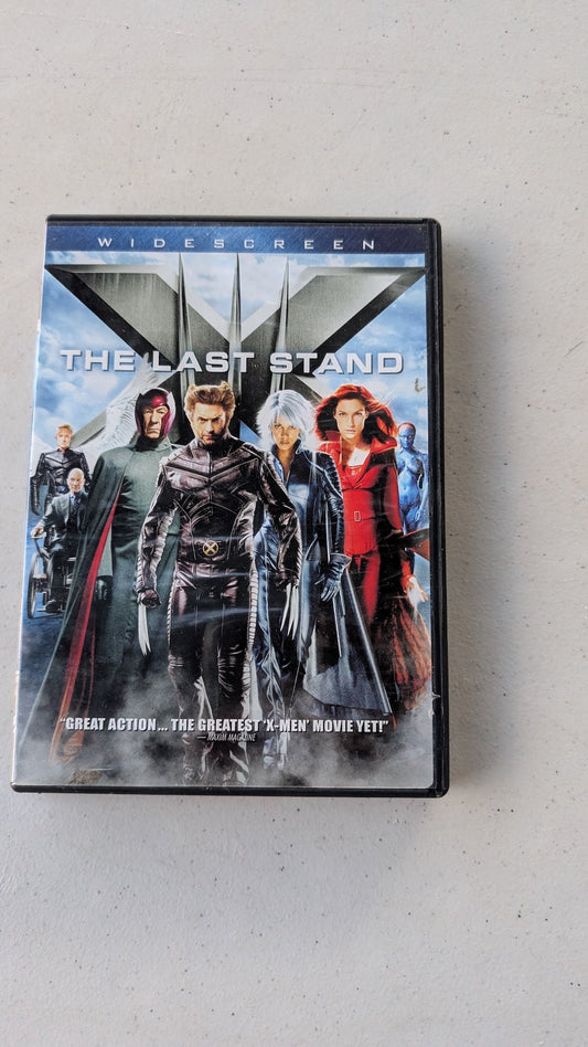X MEN THE LAST STAND DVD MARVEL MOVIE HALLE BERRY: HUGH JACKMAN