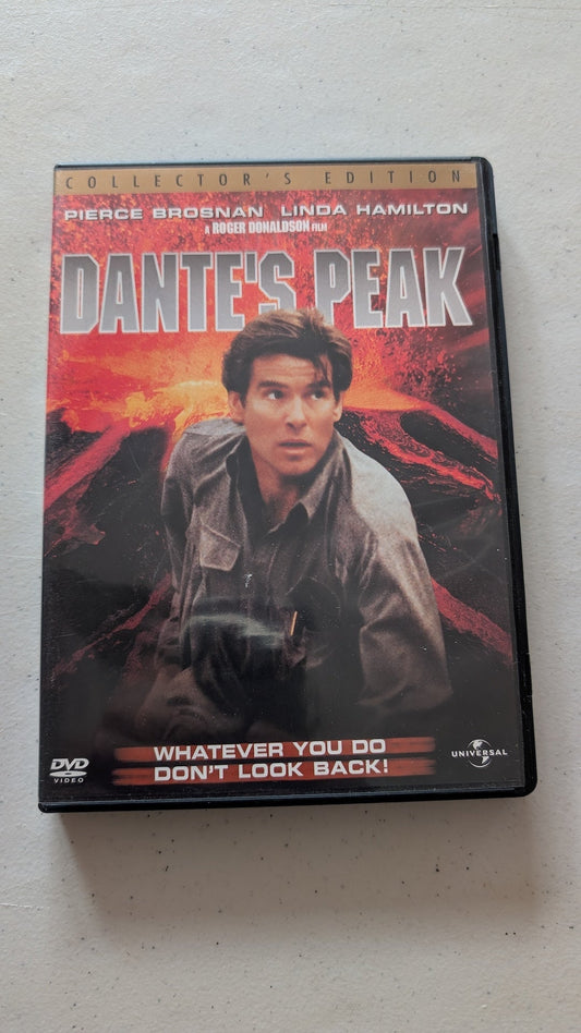DANTE'S PEAK (DVD, 1997, PG-13) PIERCE BROSNAN, LINDA HAMILTON