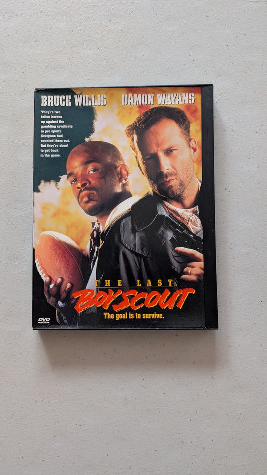 THE LAST BOY SCOUT (DVD, 1991, R) BRUCE WILLIS, DAMON WAYANS