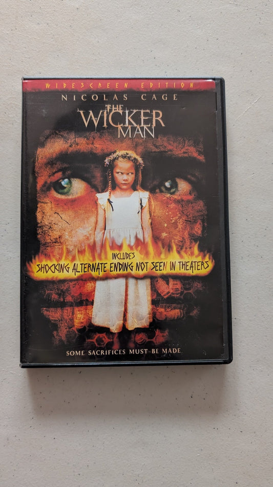 THE WICKER MAN (DVD, 2006, UNRATED) NICOLAS CAGE