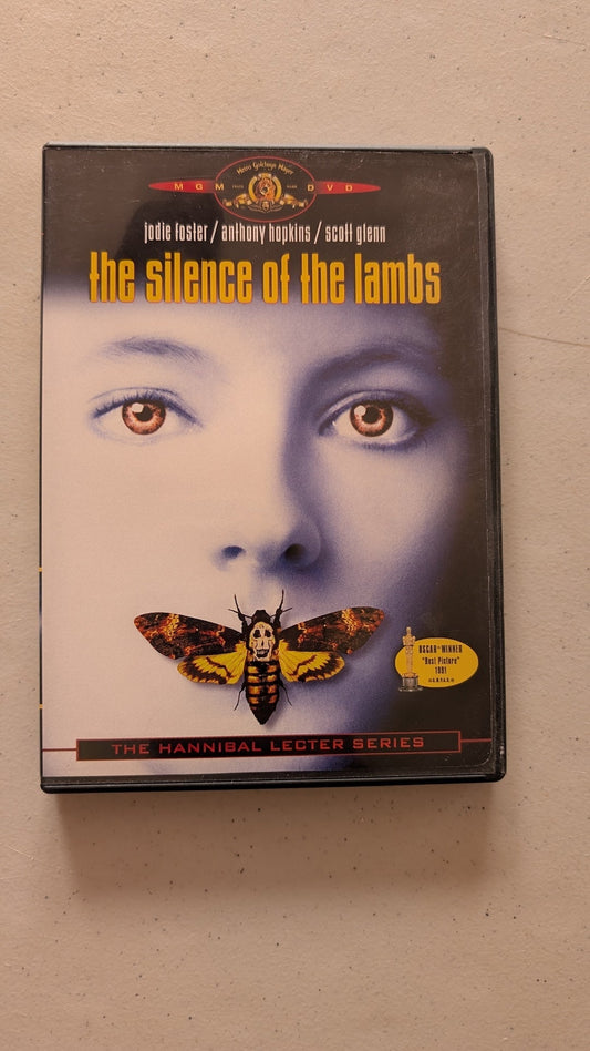 The Silence of the Lambs (DVD, 1991, R) Jodie Foster, Anthony Hopkins, Scott Glenn