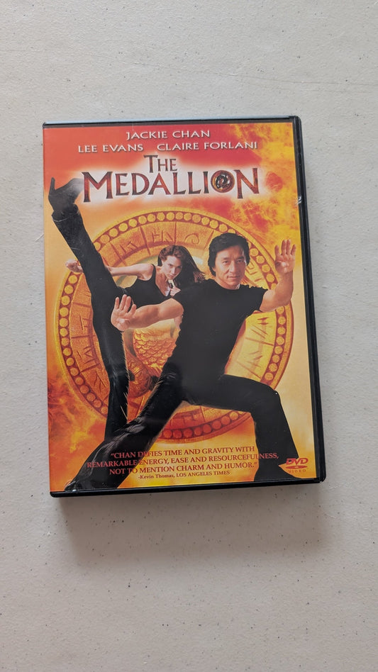 The Medallion (DVD, 2003, PG-13) Jackie Chan, Lee Evans, Claire Forlani