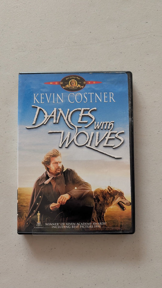 Dances with Wolves (DVD, 1990, PG-13) Kevin Costner