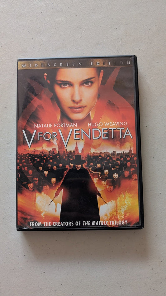 V for Vendetta (DVD, 2005, R) Natalie Portman, Hugo Weaving