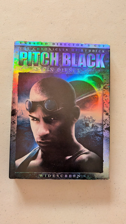 THE CHRONICLES OF RIDDICK: PITCH BLACK (DVD, 2000, UNRATED) VIN DIESEL