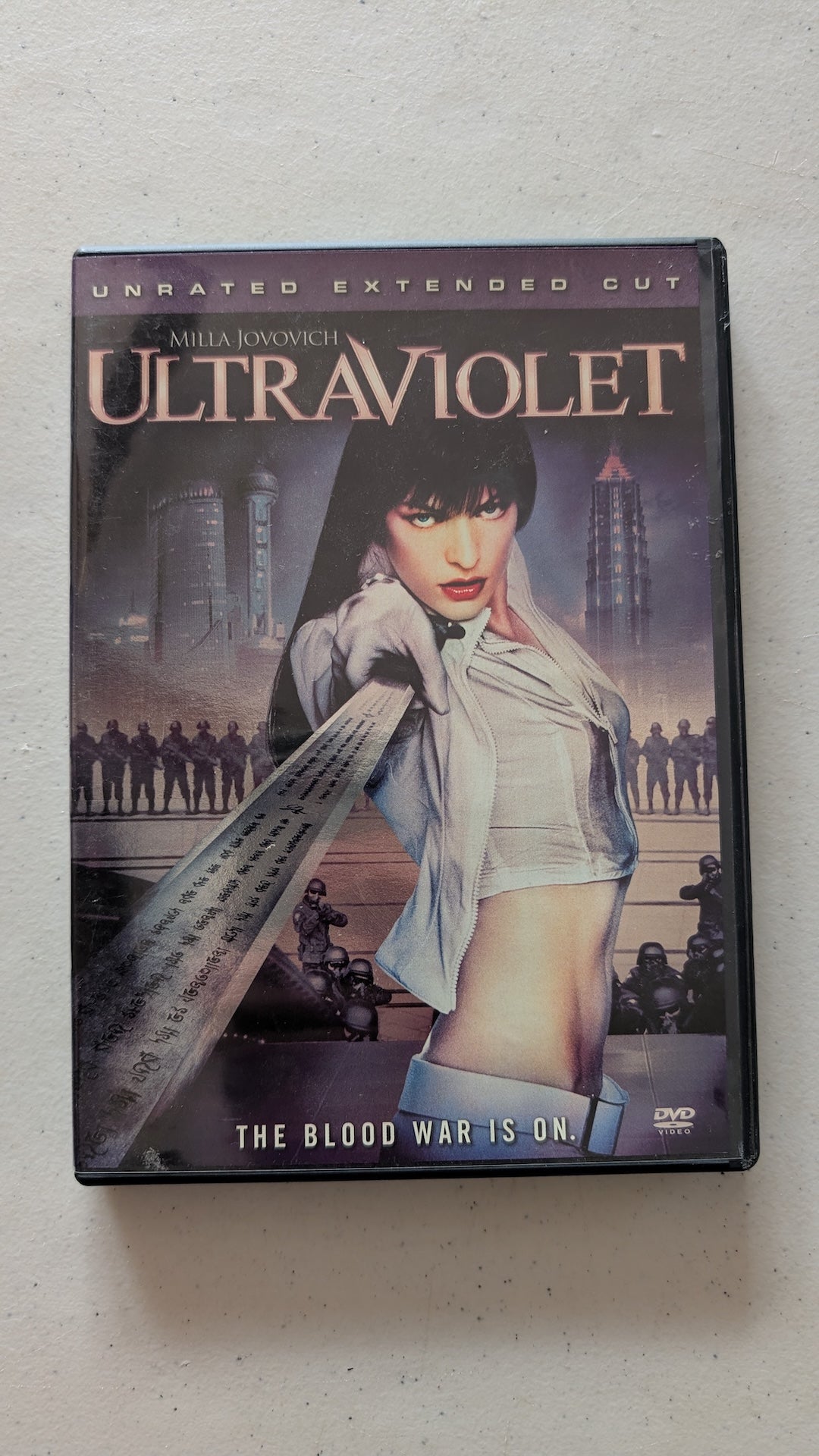 ULTRAVIOLET (DVD, 2006, UNRATED) MILLA JOVOVICH