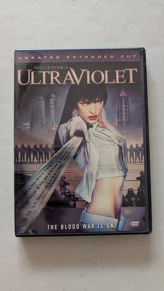 ULTRAVIOLET (DVD, 2006, UNRATED) MILLA JOVOVICH